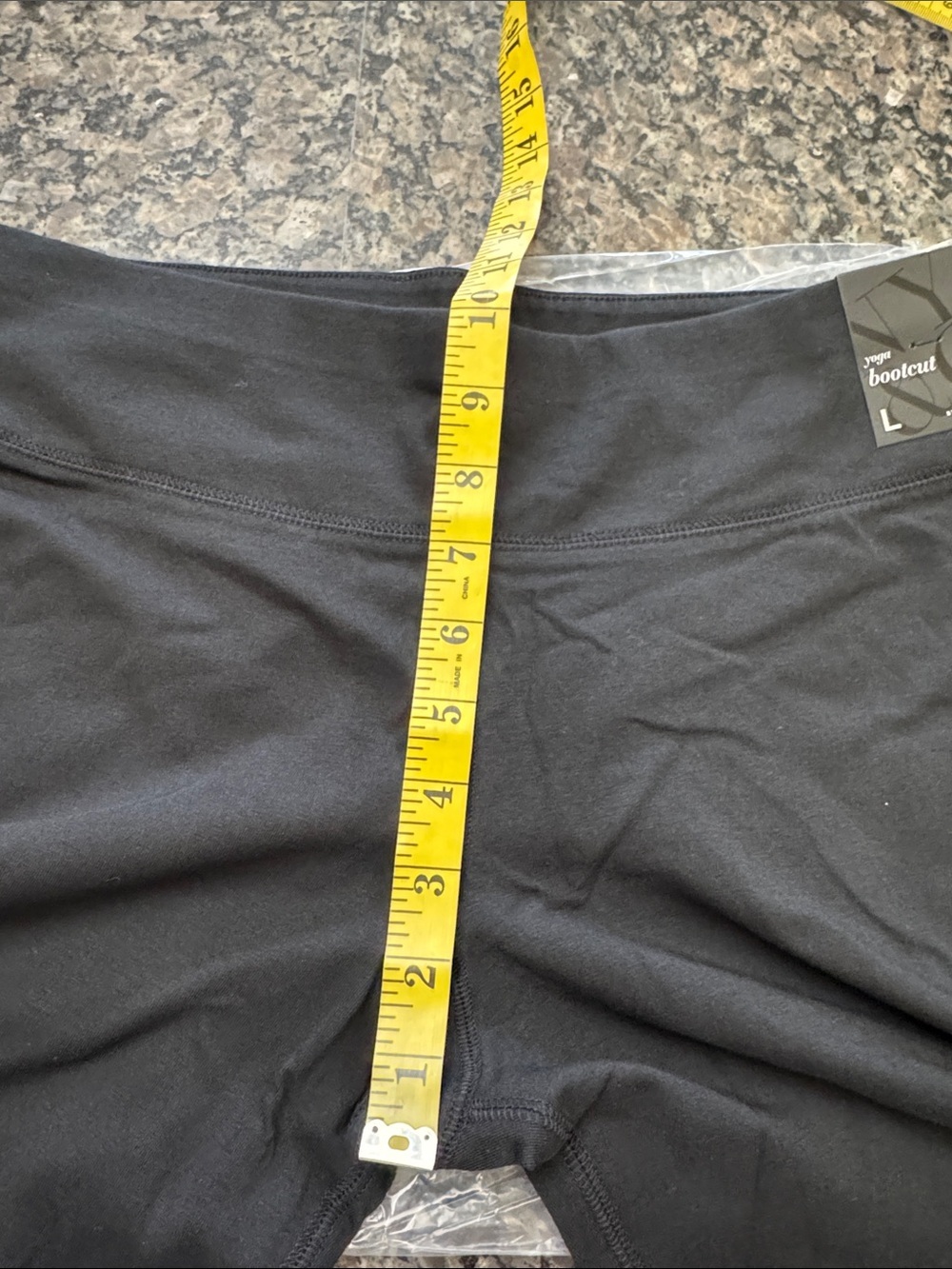 New York & Company Black Stretch bootcut Yoga Pants NWT L - Picture 14 of 16
